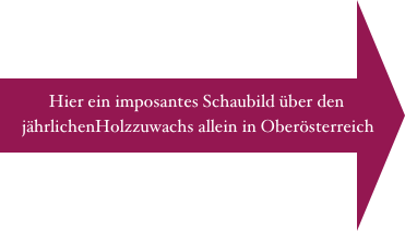 Hier ein imposantes Schaubild über den jährlichenHolzzuwachs allein in Oberösterreich